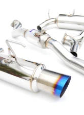 Invidia N1 Catback Exhaust w/ Single Titanium Tip Honda S2000 2000-2009                                     - HS00HS1GTT - Image 6