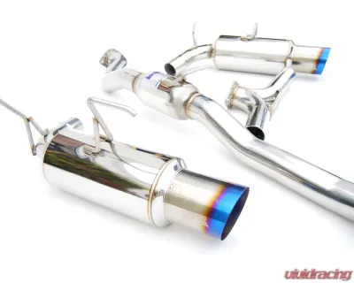 Invidia N1 Catback Exhaust w/ Single Titanium Tip Honda S2000 2000-2009 - HS00HS1GTT