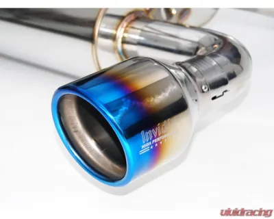 Invidia Gemini Catback Exhaust w/ Rolled Titanium Tips Nissan 350Z 2002-2008 - HS02N3ZGID