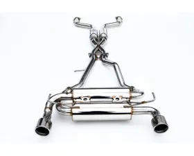 Invidia Gemini Catback Exhaust w/ Rolled Stainless Steel Tips Nissan 350Z 2002-2008
