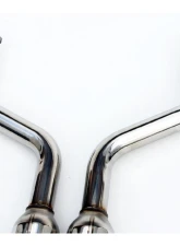 Invidia Gemini Catback Exhaust w/ Rolled Stainless Steel Tips Nissan 350Z 2002-2008                                     - HS02N3ZGIS - Image 5