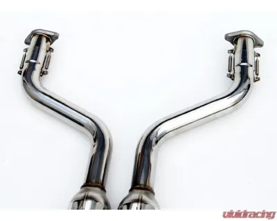 Invidia Gemini Catback Exhaust w/ Rolled Stainless Steel Tips Nissan 350Z 2002-2008 - HS02N3ZGIS