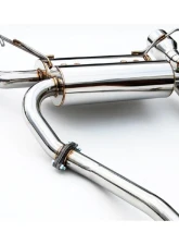 Invidia Gemini Catback Exhaust w/ Rolled Stainless Steel Tips Nissan 350Z 2002-2008                                     - HS02N3ZGIS - Image 6