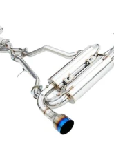 Invidia Gemini Catback Exhaust w/ Titanium Tips Nissan 350Z 2002-2008                                     - HS02N3ZGIT - Image 5