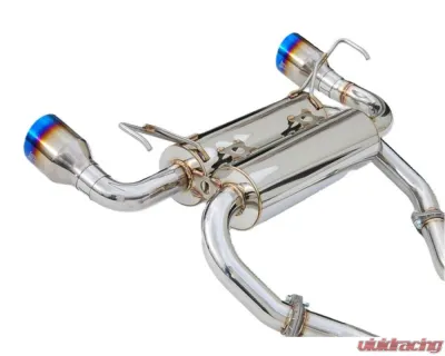 Invidia Gemini Catback Exhaust w/ Titanium Tips Nissan 350Z 2002-2008 - HS02N3ZGIT