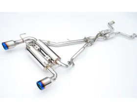 Invidia Gemini Catback Exhaust w/ Titanium Tips Infiniti FX35 | FX45 2003-2008