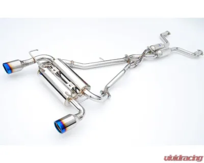Invidia Gemini Catback Exhaust w/ Titanium Tips Infiniti FX35 | FX45 2003-2008 - HS03IFXGID