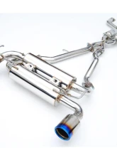 Invidia Gemini Catback Exhaust w/ Titanium Tips Infiniti FX35 | FX45 2003-2008                                     - HS03IFXGID - Image 3