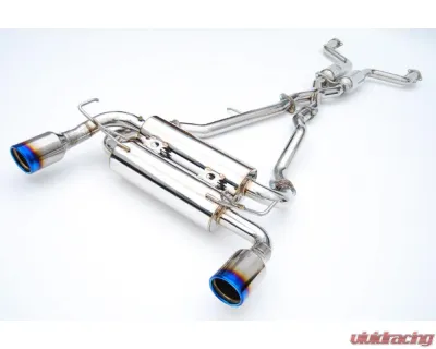 Invidia Gemini Catback Exhaust w/ Titanium Tips Infiniti FX35 | FX45 2003-2008 - HS03IFXGID