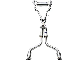 Invidia Gemini Catback Exhaust w/ Rolled Stainless Steel Tips Infiniti G35 2003-2007