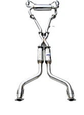 Invidia Gemini Catback Exhaust w/ Rolled Stainless Steel Tips Infiniti G35 2003-2007                                     - HS03IG3GIS - Image 5