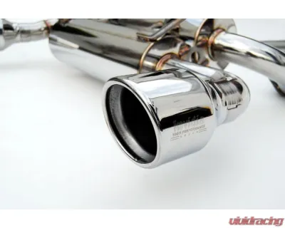 Invidia Gemini Catback Exhaust w/ Rolled Stainless Steel Tips Infiniti G35 2003-2007 - HS03IG3GIS