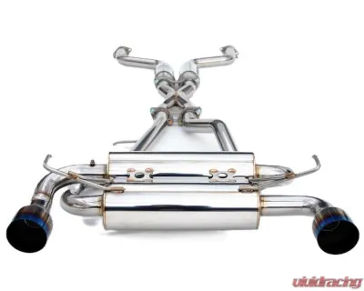 Invidia Gemini Catback Exhaust w/ Single Layer Titanium Tips Infiniti G35 2003-2007 - HS03IG3GIT