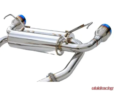 Invidia Gemini Catback Exhaust w/ Single Layer Titanium Tips Infiniti G35 2003-2007 - HS03IG3GIT