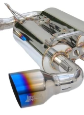 Invidia Gemini Catback Exhaust w/ Single Layer Titanium Tips Infiniti G35 2003-2007                                     - HS03IG3GIT - Image 5