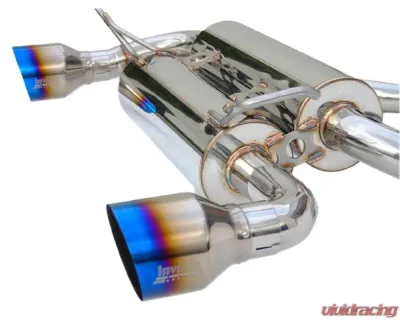 Invidia Gemini Catback Exhaust w/ Single Layer Titanium Tips Infiniti G35 2003-2007 - HS03IG3GIT