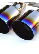 Invidia N1 Catback Exhaust w/ Titanium Tips                                     - HS03MCSGTT - Image 4
