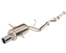 Invidia G200 Catback Exhaust System w/ Rolled Stainless Steel Tip Subaru Forester XT 2004-2008