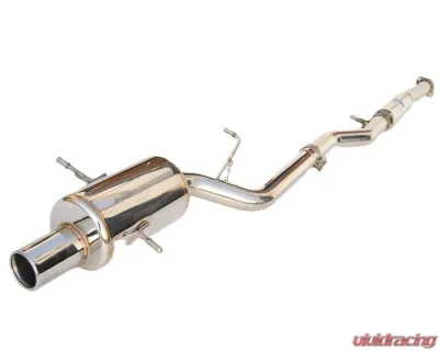 Invidia G200 Catback Exhaust System w/ Rolled Stainless Steel Tip Subaru Forester XT 2004-2008 - HS04SFRG2S