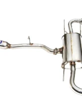 Invidia Q300 Catback Exhaust w/ Rolled S.S.Tips Mazda RX-8 2004-2012                                     - HS04ZR8G3S - Image 2