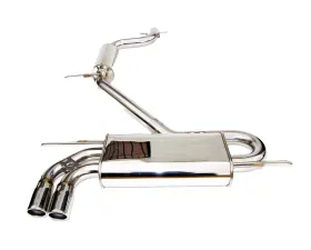 Invidia Q300 Catback Exhaust w/ Rolled Stainless Steel Tips Volkswagen Golf | GTI MK5 2005-2008