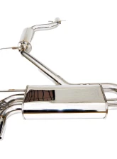 Invidia Q300 Catback Exhaust w/ Rolled Stainless Steel Tips Volkswagen Golf | GTI MK5 2005-2008                                     - HS05GF5G3S - Image 3