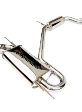 Invidia Q300 Catback Exhaust w/ Rolled Stainless Steel Tips Volkswagen Golf | GTI MK5 2005-2008                                     - HS05GF5G3S - Image 2