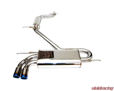 Invidia Q300 Catback Exhaust w/ Rolled Titanium Tips Volkswagen Golf | GTI MK5 2005-2008 - HS05GF5G3T