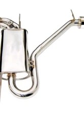 Invidia Q300 Catback Exhaust w/ Rolled Titanium Tips Volkswagen Golf | GTI MK5 2005-2008                                     - HS05GF5G3T - Image 2