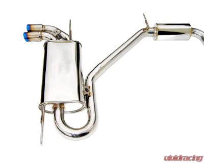 Invidia Q300 Catback Exhaust w/ Rolled Titanium Tips Volkswagen Golf | GTI MK5 2005-2008 - HS05GF5G3T