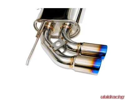 Invidia Q300 Catback Exhaust w/ Rolled Titanium Tips Volkswagen Golf | GTI MK5 2005-2008 - HS05GF5G3T