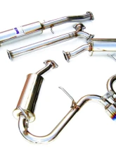 Invidia N1 Catback Exhaust w/ Titanium Tips Mini Cooper S 2005-2006                                     - HS05MCSGTT - Image 4