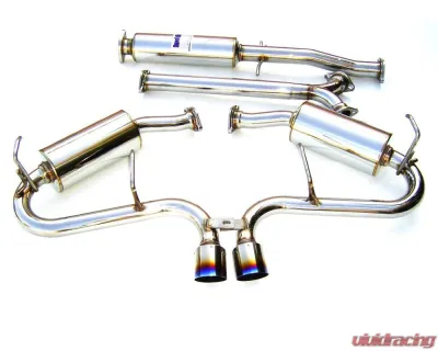 Invidia N1 Catback Exhaust w/ Titanium Tips Mini Cooper S 2005-2006 - HS05MCSGTT