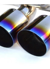 Invidia N1 Catback Exhaust w/ Titanium Tips Mini Cooper S 2005-2006                                     - HS05MCSGTT - Image 4