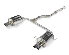 Invidia Q300 Catback Exhaust w/ Stainless Steel Tips Subaru Legacy GT 2005-2009