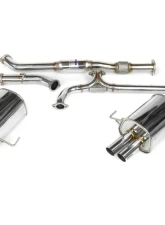 Invidia Q300 Catback Exhaust w/ Stainless Steel Tips Subaru Legacy GT 2005-2009                                     - HS05SL1GT3 - Image 3