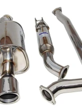 Invidia Q300 Catback Exhaust w/ Stainless Steel Tips Honda Civic SI 2006-2011                                     - HS06HC2G3S - Image 2