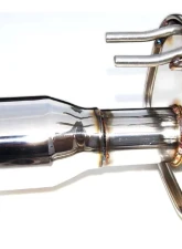 Invidia Q300 Catback Exhaust w/ Stainless Steel Tips Honda Civic SI 2006-2011                                     - HS06HC2G3S - Image 4