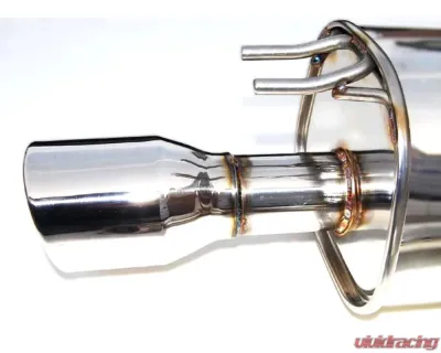 Invidia Q300 Catback Exhaust w/ Stainless Steel Tips Honda Civic SI 2006-2011 - HS06HC2G3S