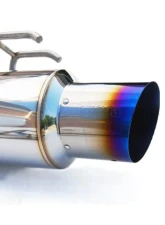 Invidia N1 Catback Exhaust System w/ Titanium Tip Honda Civic SI 2006-2011                                     - HS06HC2STT - Image 2