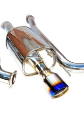 Invidia Catback Exhaust w/ Titanium Tip Honda Civic SI 2006-2011                                     - HS06HC4G3T - Image 3