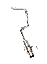 Invidia N1 Catback Exhaust Honda Fit 2006-2009                                     - HS06HF1GTP - Image 2