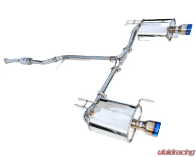 Invidia Q300 Catback Exhaust w/ Dual Titanium Tips Acura TSX 2004-2008 - HS06TSXG3T