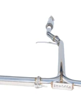 Invidia Q300 Catback Exhaust w/ Dual Titanium Tips Acura TSX 2004-2008                                     - HS06TSXG3T - Image 5