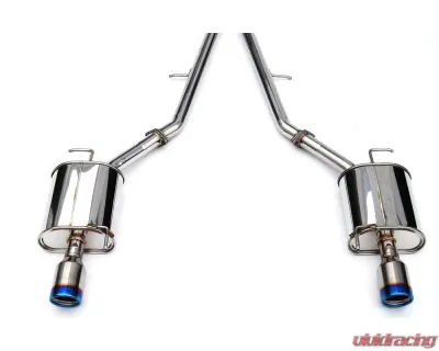 Invidia Q300 Catback Exhaust w/ Rolled Titanium Tips Infiniti G35 | G37 2007+ - HS07IG4G3D