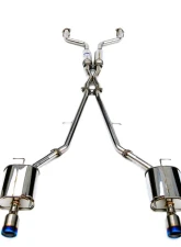 Invidia Q300 Catback Exhaust w/ Rolled Titanium Tips Infiniti G35 | G37 2007+                                     - HS07IG4G3D - Image 4