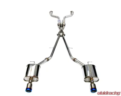 Invidia Q300 Catback Exhaust w/ Rolled Titanium Tips Infiniti G35 | G37 2007+ - HS07IG4G3D