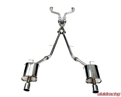 Invidia Q300 Catback Exhaust w/ Rolled Stainless Steel Tips Infiniti G35 | G37 2007+ - HS07IG4G3S