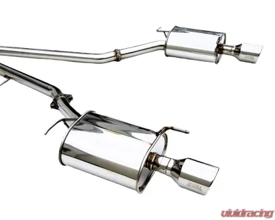 Invidia Q300 Catback Exhaust w/ Rolled Stainless Steel Tips Infiniti G35 | G37 2007+ - HS07IG4G3S