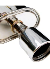Invidia Q300 Catback Exhaust w/ Rolled Stainless Steel Tips Infiniti G35 | G37 2007+                                     - HS07IG4G3S - Image 4